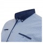 Синяя мужская рубашка больших размеров BIRINDELLI (ru00713224)