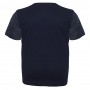Мужская футболка АРМСТРОНГ для больших людей. Цвет тёмно-синий. Ворот полукруглый. (fu00759023)