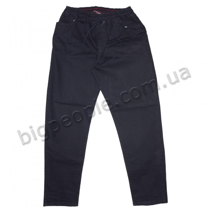Мужские осенне-весенние джинсы SURCO большого размера. Цвет чёрный. (DZ00409549)