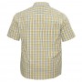 Бежевая хлопковая мужская рубашка больших размеров BIRINDELLI (ru00488661)