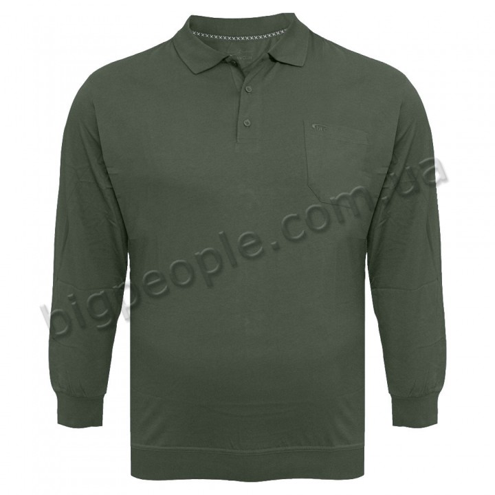 Поло (толстовка тонка) BORCAN CLUB. Колір хакі (ba01032564)
