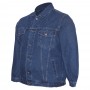 Мужская джинсовая куртка DEKONS для больших людей. Цвет тёмно-синий. (ku00322907)