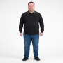 Поло тонкое чёрного цвета TURHAN (ba01160774)