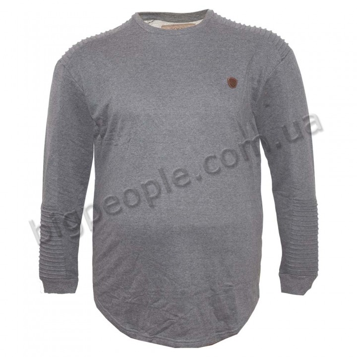 Толстовка великого розміру POLO PEPE (ba00584062) сірого кольору