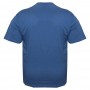 Футболка чоловіча POLO PEPE великого розміру. Колір синій. Воріт напівкруглий. (fu01232664)