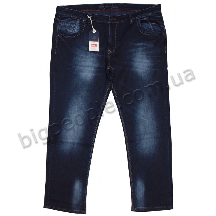 Чоловічі джинси ДЕКОНС для великих людей. Колір темно-синій. Сезон осінь-весна. (dz00106627)