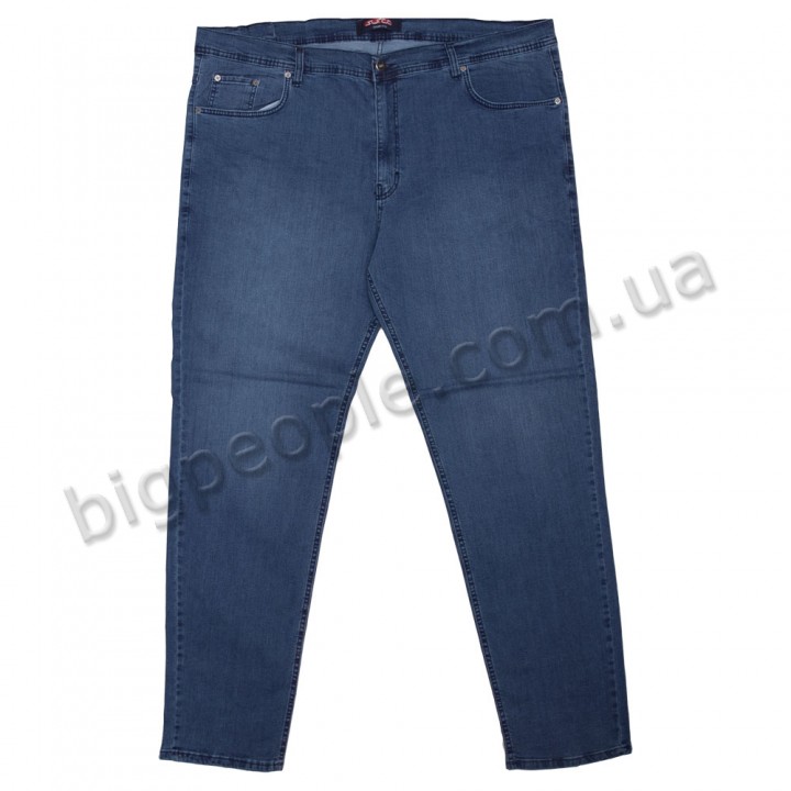 Чоловічі джинси SURCO для великих людей. Колір синій. Сезон літо. (DZ00405449)