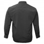 Чёрная хлопковая мужская рубашка больших размеров BIRINDELLI (ru00547990)