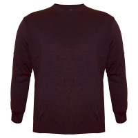 Бордовый джемпер больших размеров TURHAN (ba00728320)