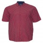 Красная хлопковая мужская рубашка больших размеров BIRINDELLI (ru00450072)