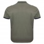 Чоловіча футболка polo великого розміру DIO RISE. Колір хакі. (fu01309557)