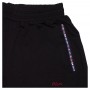Трикотажные мужские шорты OLSER для больших людей. Цвет чёрный. Пояс на резинке. (sh00198968)