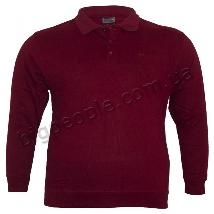 Бордова футболка (толстовка тонка) BORCAN CLUB (fu00847217)