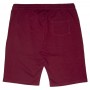 Трикотажные мужские шорты DIVEST  большого размера. Цвет бордовый. Пояс на резинке. (sh00230775)