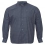 Синяя мужская рубашка больших размеров BIRINDELLI (ru00624885)