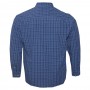 Синяя мужская рубашка больших размеров BIRINDELLI (ru00554707)
