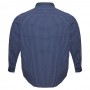 Темно-синя чоловіча сорочка великих розмірів BIRINDELLI (ru00707886)