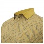 Чоловіча футболка polo великого розміру GRAND CHEFF. Колір жовтий. (fu01409402)