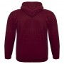 Толстовка великого розміру POLO PEPE (ba00559451) бордового кольору