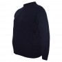 Тёмно-синий свитер больших размеров TURHAN (ba00592738)