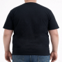 Футболка чоловіча ARMSTRONG великого розміру. Колір чорний. Комір напівкруглий. (fu01988653)
