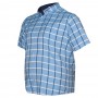 Рубашка мужская BIRINDELLI для больших людей. Цвет голубой. (ru00355665)