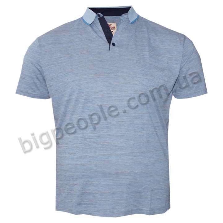 Чоловіча футболка polo великого розміру GRAND CHEFF (fu01257987)