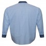 Синя чоловіча сорочка великих розмірів BIRINDELLI (ru00713224)