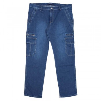 Чоловічі джинси DEKONS для великих людей. Колір синій. Сезон осінь-весна. (dz00324680)
