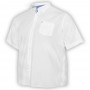 Белая хлопковая мужская рубашка больших размеров BIRINDELLI (ru00497665)