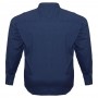 Тёмно-синяя классическая мужская рубашка больших размеров CASTELLI (ru00670542)