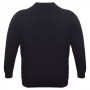 Чёрная мужская футболка с длинным рукавом ANNEX (fu01143653)