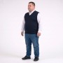 Чоловічий жилет TURHAN великого розміру. Колір темно-синій. (ba01184335)