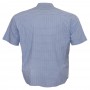 Мужская рубашка BIRINDELLI для больших людей. Цвет голубой. (ru00500774)