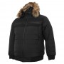 Куртка зимняя мужская OLSER для больших людей. Цвет чёрный. (ku00399575)