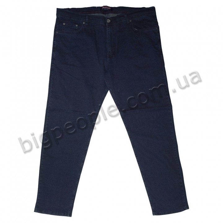 Чоловічі джинси SURCO для великих людей. Колір темно-синій. Сезон літо. (DZ00395338)