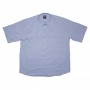 Мужская голубая рубашка большого размера OLSER (ru00348088)