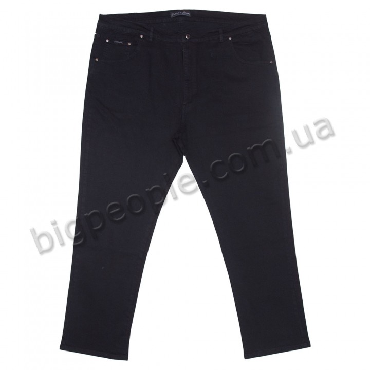 Мужские джинсы ДЕКОНС для больших людей. Цвет чёрный. Сезон лето. (dz00246531)