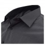 Чорна чоловіча бавовняна сорочка великих розмірів BIRINDELLI (ru00547990)