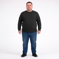 Свитшот средней плотности чёрного цвета TURHAN (ba01175073)
