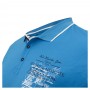 Чоловіча футболка polo великого розміру DIO RISE. Колір блакитний. (fu01311223)