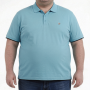 Поло голубого цвета TURHAN (fu02024775)
