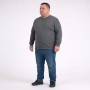 Світшот середньої щільності сірого кольору TURHAN (ba01177564)