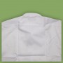 Сорочка біла з бавовняної тканини для великих людей DEL ROMANINO (ru00396574)