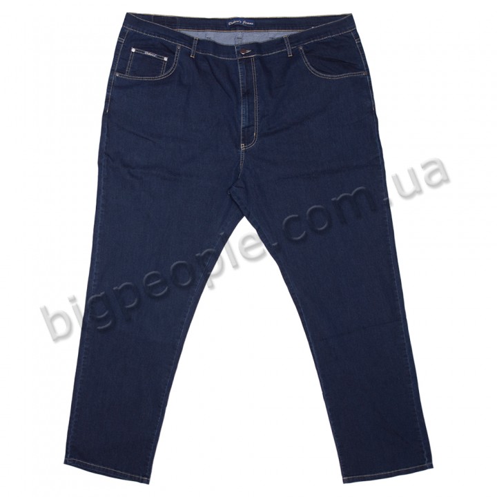 Чоловічі джинси DEKONS великих розмірів. Колір темно-синій. Сезон літо. (dz00325009)