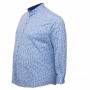 Голубая мужская рубашка больших размеров BIRINDELLI (ru00577436)