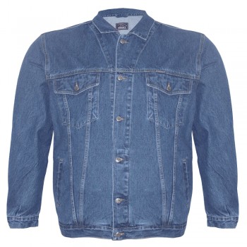 Мужская джинсовая куртка DEKONS для больших людей. Цвет синий. (ku00321556)