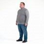 Сіра кофта великого розміру TURHAN (ba01168521)