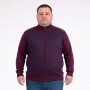 Бордова кофта великого розміру TURHAN (ba01169437)