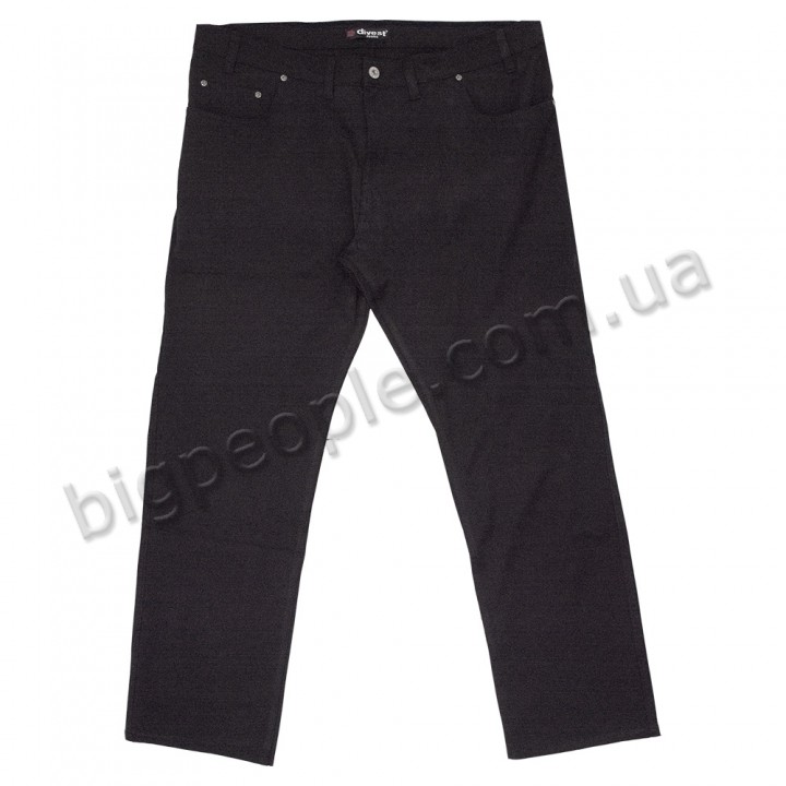 Чоловічі джинси DIVEST великих розмірів. Колір чорний. Сезон осінь-весна. (dz00314292)
